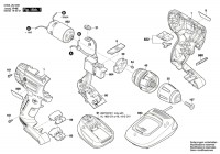 Bosch 3 603 JA3 304 Psb 1800 Li-2 Cordless Impact Drill 18 V / Eu Spare Parts